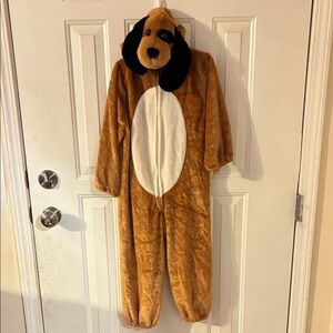 Brown Dog Onesie Costume